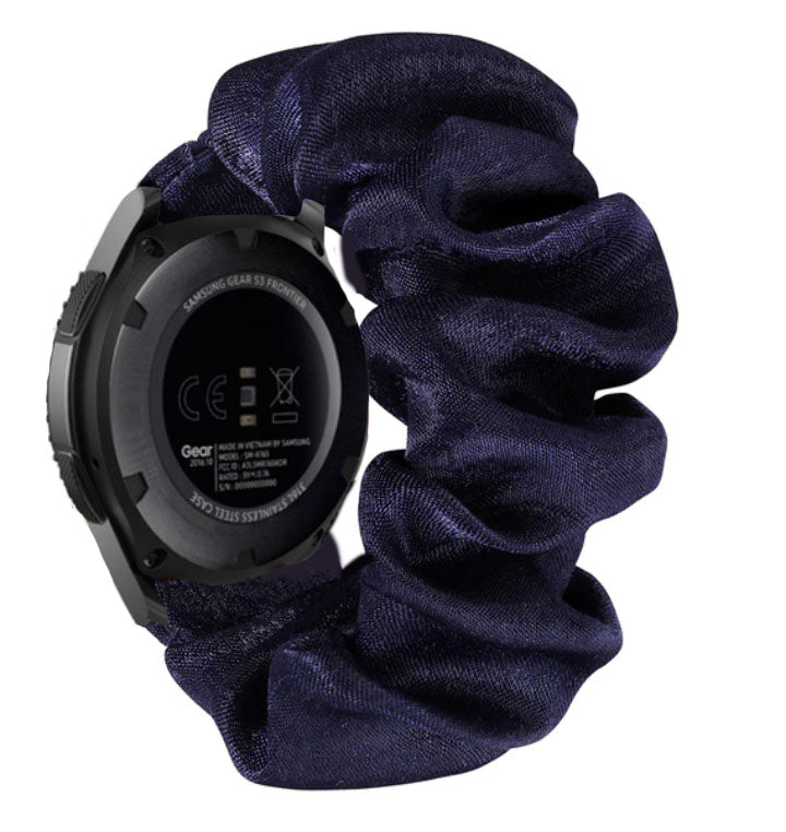 Deep Ocean Samsung Garmin Scrunchie Band Scrunchie Time