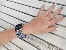 Load image into Gallery viewer, Kaleidoscope Apple Watch Scrunchie Band
