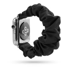 Load image into Gallery viewer, Midnight Apple Watch Scrunchie Band
