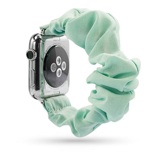 Mint Apple Watch Scrunchie Band