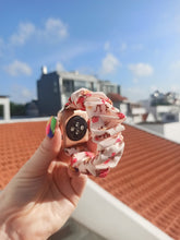 Load image into Gallery viewer, Pretty In Pink Apple Watch Scrunchie Band
