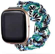 Load image into Gallery viewer, Tropical Popical Fitbit Versa 2 Scrunchie Band
