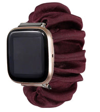 Load image into Gallery viewer, Abbie Fitbit Versa 3 &amp; Fitbit Sense Scrunchie Band
