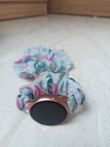 Bird Of Paradise Fitbit Versa 2 Scrunchie Band