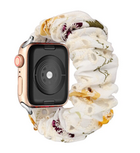 Load image into Gallery viewer, Blossom Apple Watch Scrunchie Band
