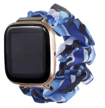 Load image into Gallery viewer, Cool Camo Fitbit Versa 2 Scrunchie Band
