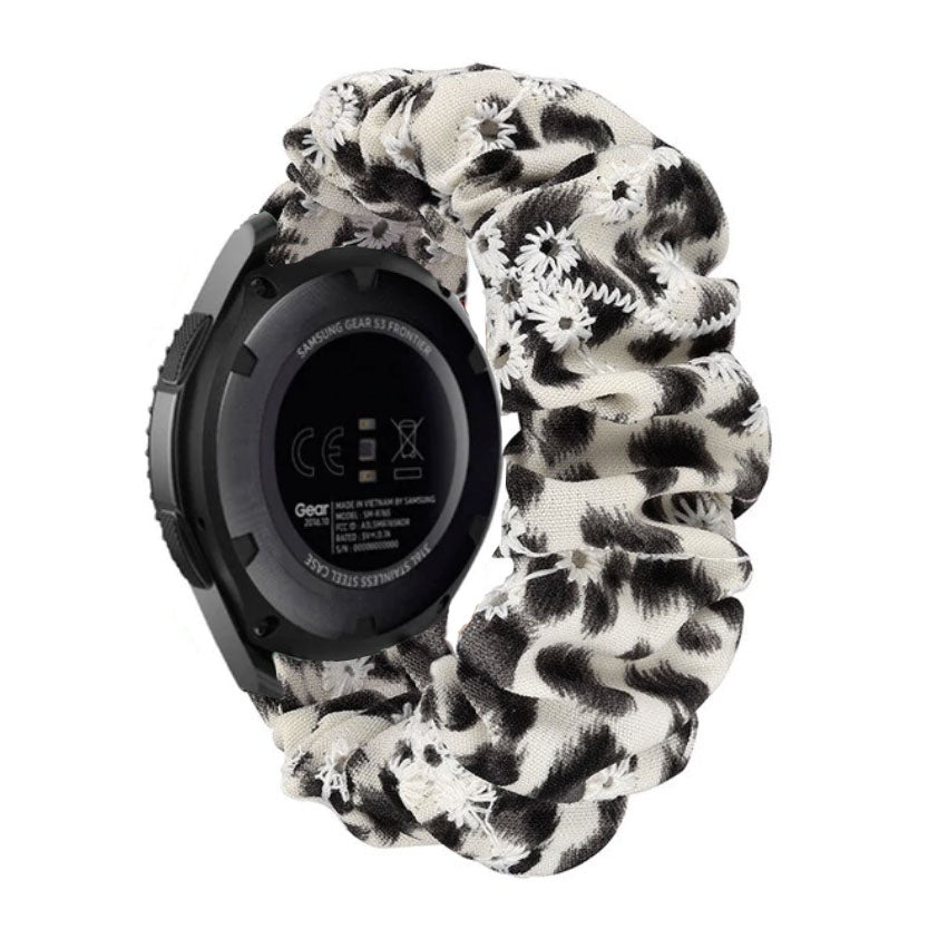 Dalmatian Daisy Samsung & Garmin Scrunchie Band