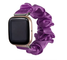 Load image into Gallery viewer, Anna Fitbit Versa 3 &amp; Fitbit Sense Scrunchie Band
