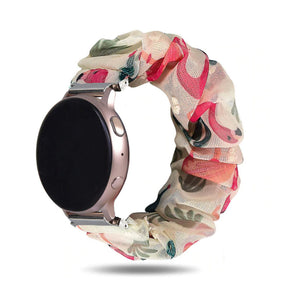 Flamingo Paradise Samsung & Garmin Scrunchie Band