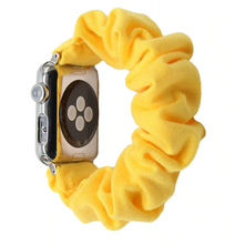 Load image into Gallery viewer, Mango Crush Apple Watch Scrunchie Band
