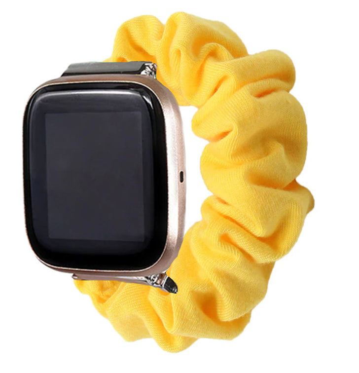 Mango Crush Fitbit Versa 2 Scrunchie Band