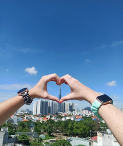 Mint Fitbit Versa 3 & Fitbit Sense Scrunchie Band