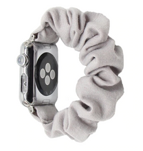 Load image into Gallery viewer, Pearl River Apple Watch Scrunchie Band
