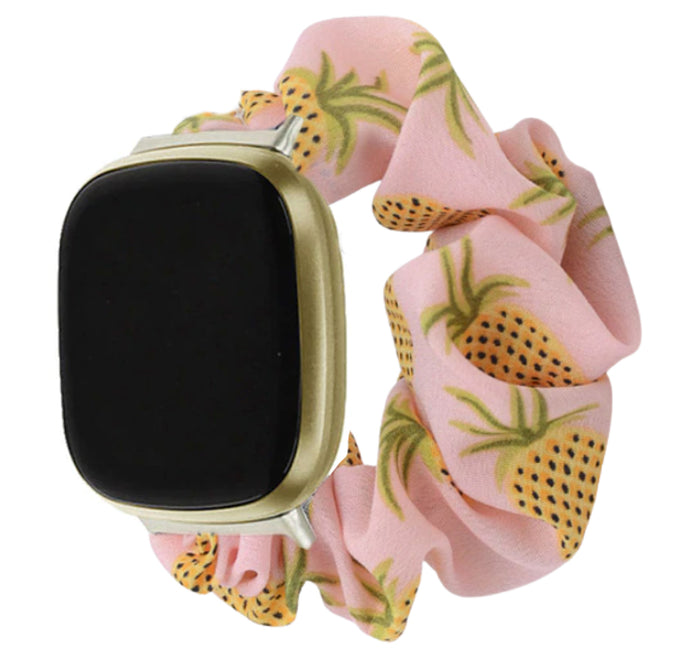 Pineapple Delight Apple Watch Scrunchie Band