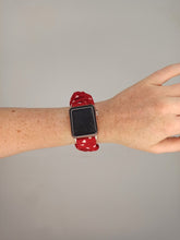 Load image into Gallery viewer, Racing Hearts Fitbit Versa 2 Scrunchie Band
