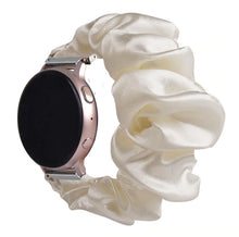 Load image into Gallery viewer, Snow White Samsung &amp; Garmin Scrunchie Band
