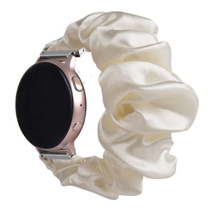 Snow White Samsung & Garmin Scrunchie Band