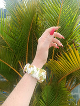 Load image into Gallery viewer, Summer Pineapple Apple Watch Scrunchie Band
